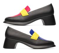 CAMPER Twins - Formal shoes for Women - Black,Blue,Pink, size 39, Smooth leather