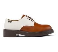 CAMPER Twins - Formal shoes for Women - Brown,White,Beige, size 37, Smooth leather