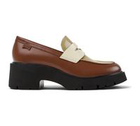 CAMPER Twins - Formal shoes for Women - Red,Beige,White, size 39, Smooth leather