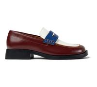 CAMPER Twins - Formal shoes for Women - White,Blue,Burgundy, size 35, Smooth leather