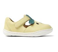 CAMPER Twins - Hook and loop for Boys - Yellow, size 21, Smooth leather