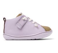 CAMPER Twins - Hook and loop for First walkers - Red,Purple,Brown, size 24, Smooth leather