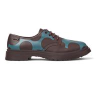 CAMPER Twins - Lace-up for Men - Burgundy,Black, size 43, Smooth leather
