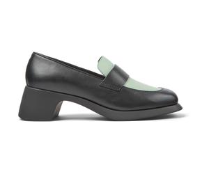 CAMPER Twins - Loafers for Women - Black, size 38, Smooth leather
