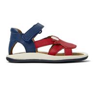 CAMPER Twins - Sandals for Boys - Blue,White,Red, size 24, Smooth leather