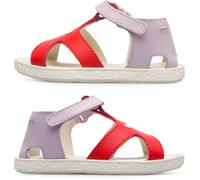 CAMPER Twins - Sandals for First walkers - Red,Purple, size 21, Smooth leather