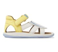 CAMPER Twins - Sandals for First walkers - White,Blue,Yellow, size 25, Smooth leather