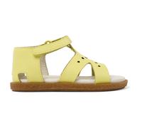 CAMPER Twins - Sandals for First walkers - Yellow, size 24, Smooth leather