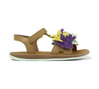 CAMPER Twins - Sandals for Girls - Brown,Purple,Blue, size 32, Smooth leather