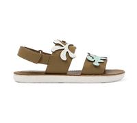 CAMPER Twins - Sandals for Girls - Brown, size 27, Smooth leather