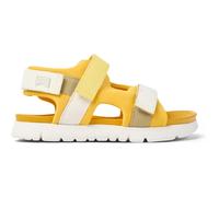 CAMPER Twins - Sandals for Girls - Orange, size 25, Cotton fabric