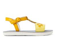 CAMPER Twins - Sandals for Girls - Orange,Yellow, size 25, Smooth leather