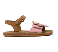 CAMPER Twins - Sandals for Girls - Pink,Nude, size 35, Smooth leather