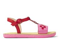 CAMPER Twins - Sandals for Girls - Red,Pink, size 29, Smooth leather