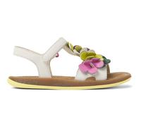 CAMPER Twins - Sandals for Girls - White,Pink,Green, size 29, Smooth leather