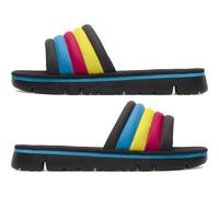 CAMPER Twins - Sandals for Women - Black,Blue,Yellow, size 40, Smooth leather