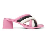 CAMPER Twins - Sandals for Women - Black,White,Pink, size 36, Smooth leather
