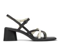 CAMPER Twins - Sandals for Women - Black,White, size 41, Smooth leather