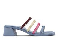 CAMPER Twins - Sandals for Women - Blue,Pink,Yellow, size 35, Smooth leather