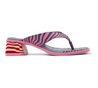 CAMPER Twins - Sandals for Women - Blue,Yellow,Pink, size 41, Smooth leather