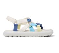CAMPER Twins - Sandals for Women - Blue,Yellow,White, size 37, Cotton fabric