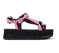 CAMPER Twins - Sandals for Women - Pink,Red,Black, size 39, Cotton fabric