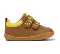 CAMPER Twins - Smart casual shoes for First walkers - Brown, size 24, Smooth leather