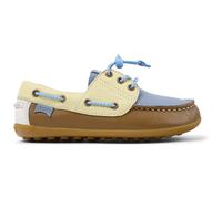 CAMPER Twins - Smart casual shoes for Girls - Brown,Blue,Yellow, size 31, Smooth leather