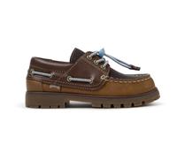 CAMPER Twins - Smart casual shoes for Girls - Brown, size 31, Smooth leather