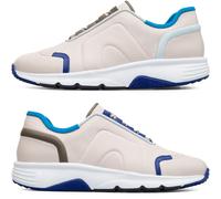 CAMPER Twins - Sneakers for Men - Beige,Blue,Grey, size 43, Smooth leather