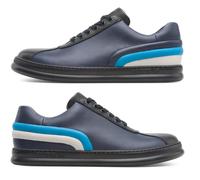 CAMPER Twins - Sneakers for Men - Black,Blue,Beige, size 42, Smooth leather