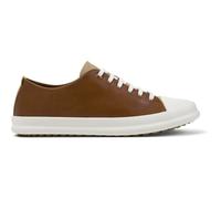 CAMPER Twins - Sneakers for Men - Brown,Beige, size 42, Smooth leather