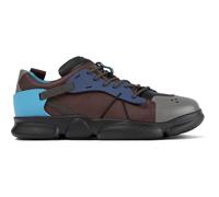 CAMPER Twins - Sneakers for Men - Burgundy,Grey,Black, size 46, Smooth leather/Cotton fabric