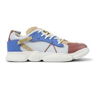 CAMPER Twins - Sneakers for Men - Red,White,Blue, size 43, Smooth leather/Cotton fabric