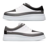 CAMPER Twins - Sneakers for Women - Grey,White,Black, size 36, Smooth leather