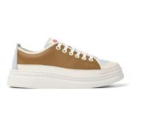 CAMPER Twins - Sneakers for Women - White,Grey,Brown, size 41, Smooth leather