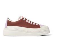 CAMPER Twins - Sneakers for Women - White,Purple,Red, size 39, Smooth leather