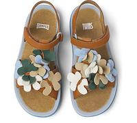 Camper Unisex-Child K800531 TWS Kids Flat Sandal, multicolor, 7.5 UK Child