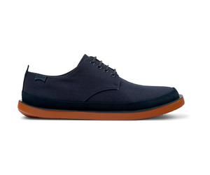 CAMPER Wagon - Formal shoes for Men - Blue, size 41, Cotton fabric