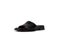 Camper Women's Dana K201485 Flat Sandal, Black 008, 38 EU
