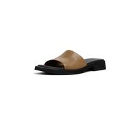 Camper Women's Dana K201485 Flat Sandal, Medium Brown 010, 37 EU