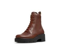 Camper Women's Milah K400577 Lace Up Bootie, Medium Red 011, 37 EU