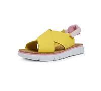 Camper Women's Oruga K200157 Flat Sandal, Bright Yellow 040, 36 EU