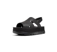 Camper Women's Oruga Up K200848 Sandal, Black 012, 40 EU