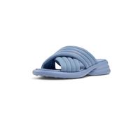 Camper Women's Spiro K201539 Heeled Sandal, Medium Blue 005, 36 EU