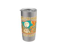 Camper Woods Get Lost Vaso térmico de acero inoxidable de doble pared