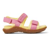 CAMPER Wous - Sandals for Girls - Pink,Yellow, size 27, Cotton fabric