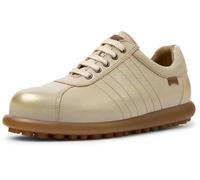 CAMPER Pelotas - Casual for Women - Yellow,Beige, size 36, Smooth leather