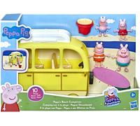 Campervan De Playa De Peppa F3632 Vehículo Juguete Para Preescolar (Peppa Pig)