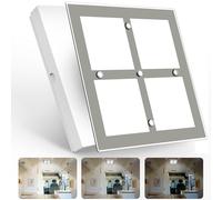 camperxlite Lámpara LED 12V Autocaravana Regulable LED para Furgo Camper Barco Van, Interruptor de atenuación incorporado 12W 1080LM CRI 90+(5000K)